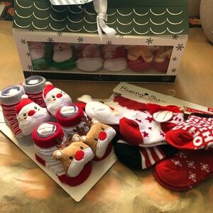 Holiday Sets Santa Reindeer or Gingerbread